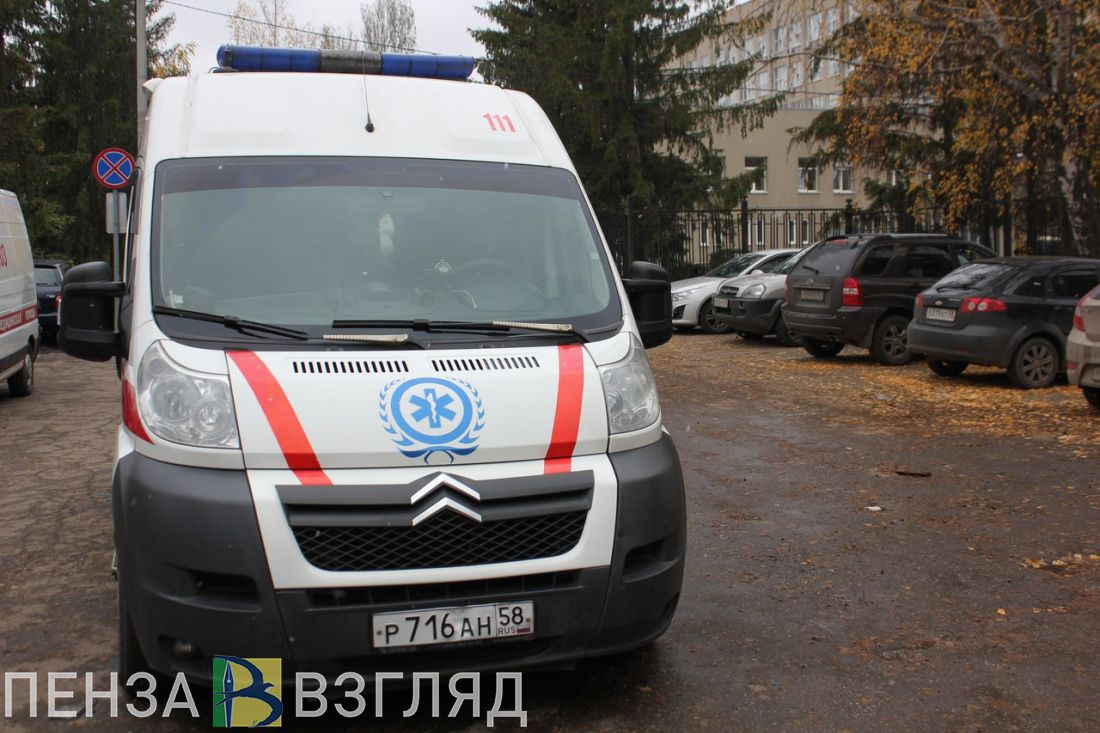 В Пензе сбитая на улице Минской девушка госпитализирована